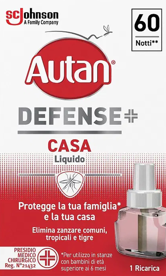 Autan Defense Liquido Elettrico Casa Ricarica 36 ml